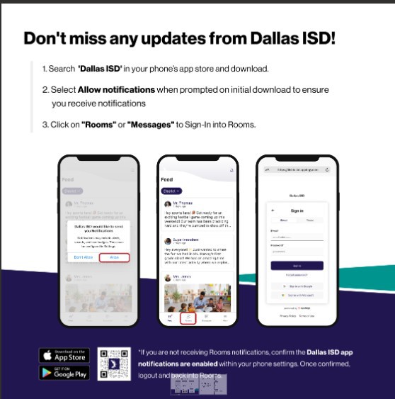 Dallas ISD App Guide
